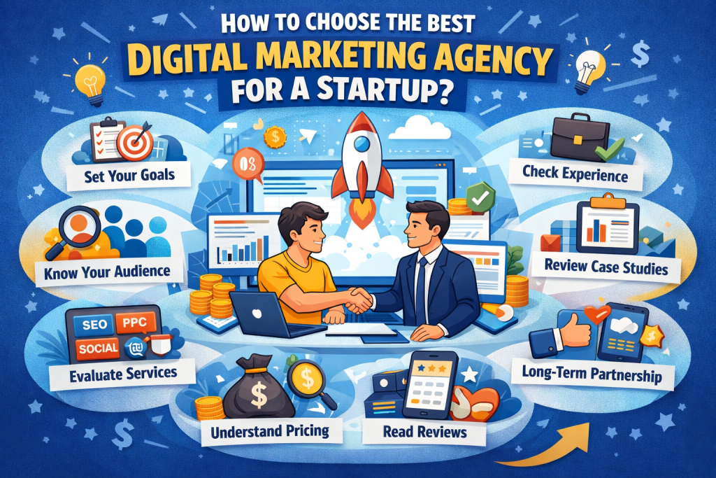 How to the Choose Best Digital Marketing Agency for a Startup (Complete Guide) Digital Marketing Agency