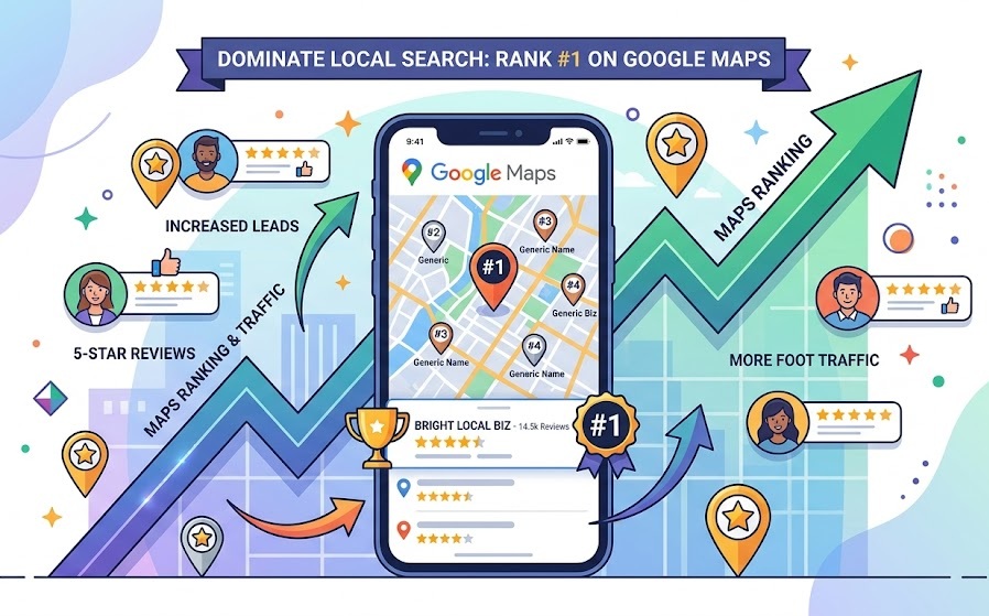 google maps ranking growth